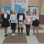 ✨9 апреля наши волонтёры Костя, Ксения и Катя  поехали на конкурс «Лидер XXI века.